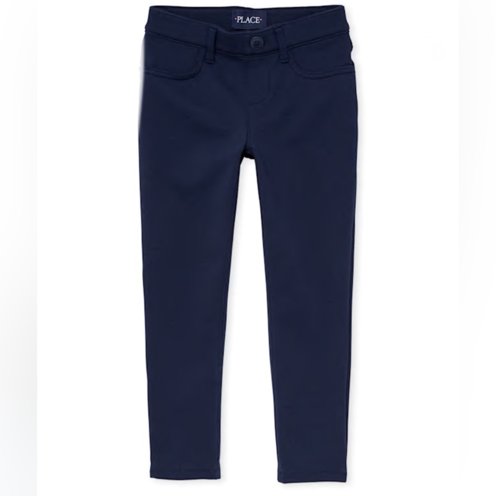 The Children’s Place Girls School Uniform Ponte Knit Pull On Jeggings